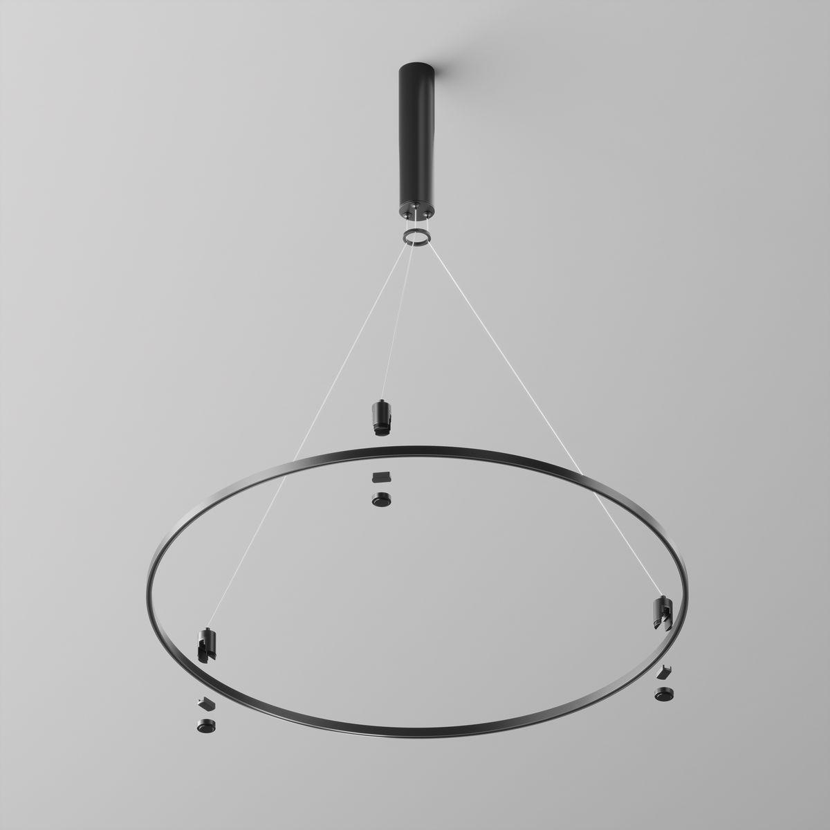 Шинопровод Maytoni Technical Flarity Busbar TRX154-R-D800-B