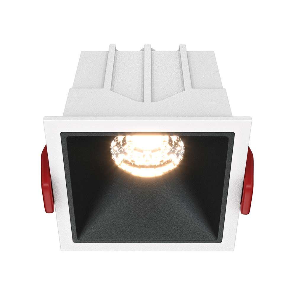 Встраиваемый светильник Maytoni Alfa LED DL043-01-10W3K-D-SQ-WB