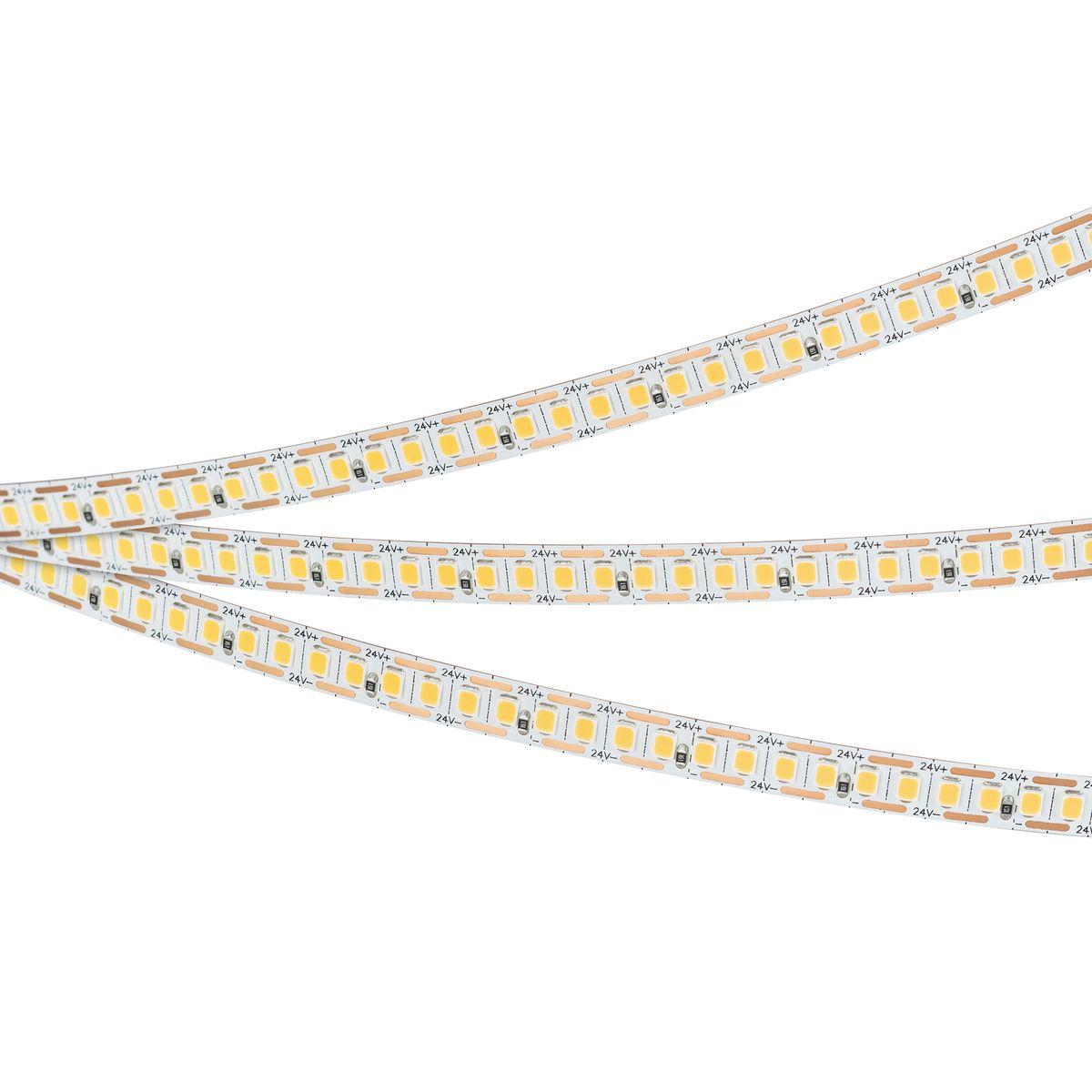 Светодиодная лента Arlight 6W/m 200Led/m 2835SMD теплый белый 5M RT-A200-8mm 24V Warm2700-CX1 046942