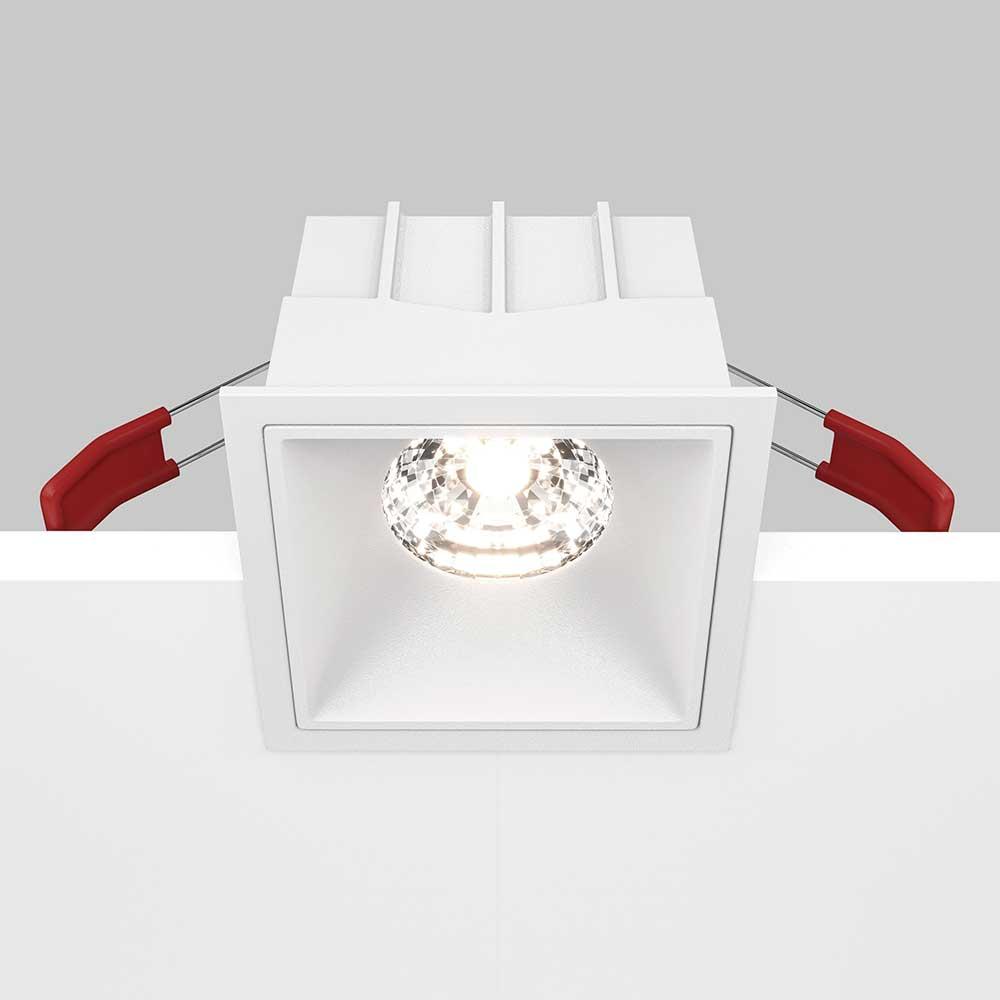Встраиваемый светодиодный светильник Maytoni Technical Alfa LED DL043-01-15W4K-SQ-W