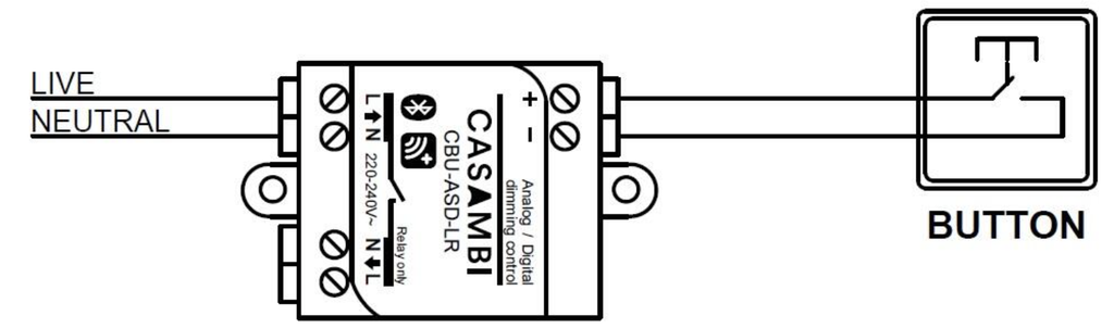 Контроллер Casambi CBU-ASD-LR (0-10V, DALI)