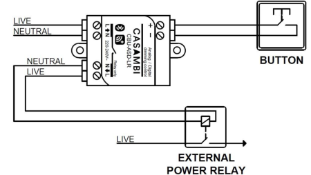 Контроллер Casambi CBU-ASD-LR (0-10V, DALI)