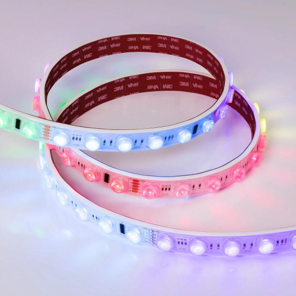 Светодиодная лента герметичная Arlight 20W/m 36LED/m 3030SMD разноцветный 5М DMX-FLT-PS-S36-23mm 24V 038297