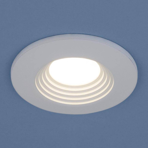 Встраиваемый светодиодный светильник Elektrostandard 9903 LED 3W COB WH белый a038445