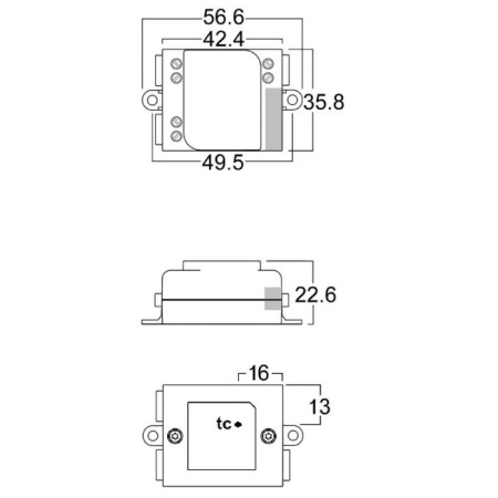 Контроллер Casambi CBU-ASD-LR (0-10V, DALI)