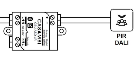 Контроллер Casambi CBU-ASD-LR (0-10V, DALI)