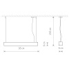 Подвесной светильник Nowodvorski Soft Led 90x6 7547
