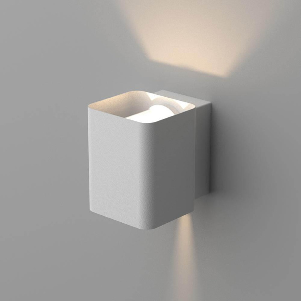 Уличный настенный светодиодный светильник Arlight LGD-Wall-Vario-J2WH-12W Warm White 024391